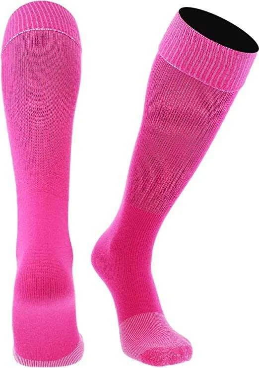 Statement Sock for Men-TCK Multisport Acrylic Knee High Tube Socks - Fuchsia