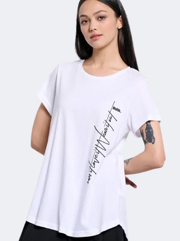 Cool T-Shirt for Men-Bodytalk Women Lifestyle T-Shirt White