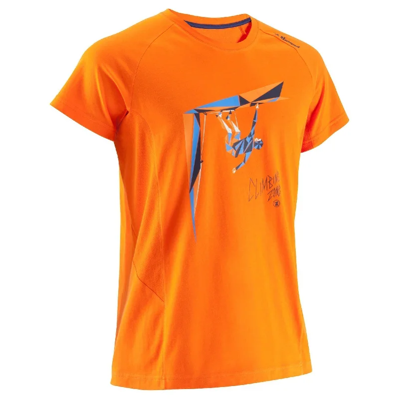 Formal T-Shirt for Women-Men's Climbing T-shirt Climb Zone