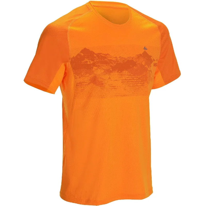 Gaming T-Shirt for Men-Men's Hiking T-shirt Short Sleeved Mountain Tech Frech 100