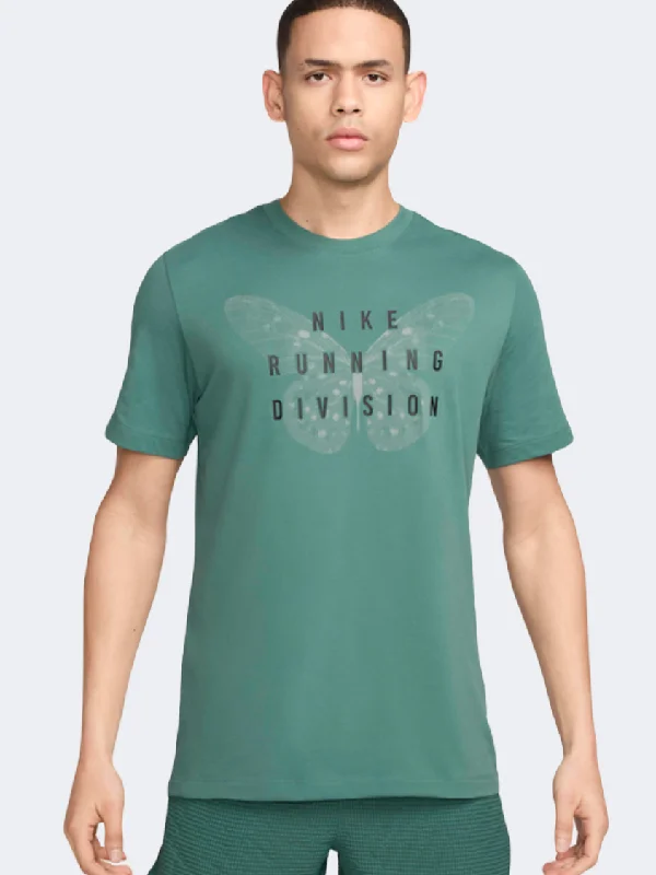 Business T-Shirt for Men-Nike Df Run Division Men Running T-Shirt Bicoastal