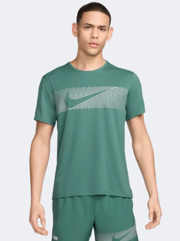 Workout T-Shirt for Men-Nike Flash Miler Men Running T-Shirt Bicoastal