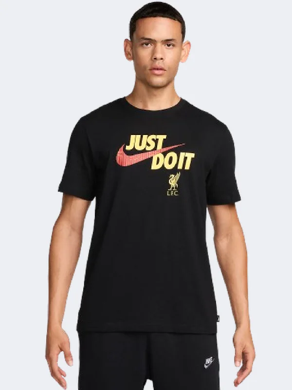 Luxury T-Shirt for Men-Nike Liverpool Fc Jdi Men Football T-Shirt Black