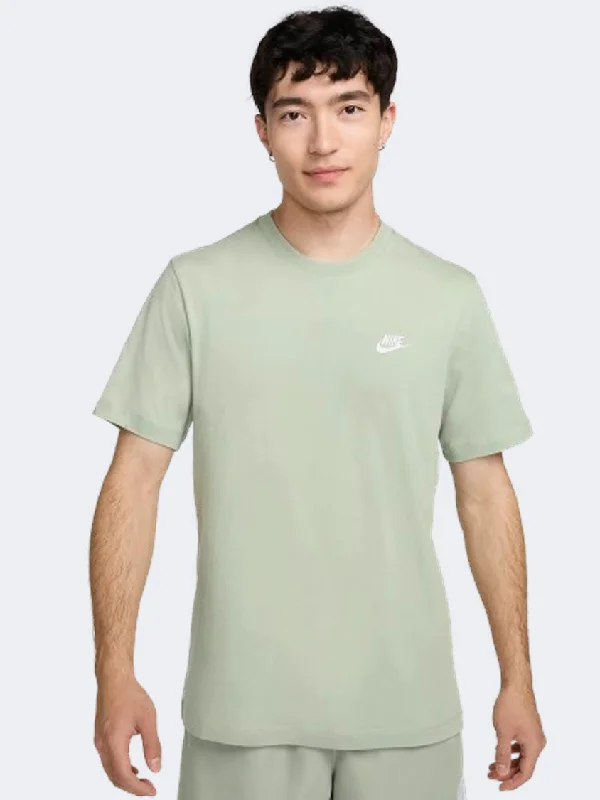 Tennis T-Shirt for Women-Nike Sportswear Club Men Lifestyle T-Shirt Jade Horizon