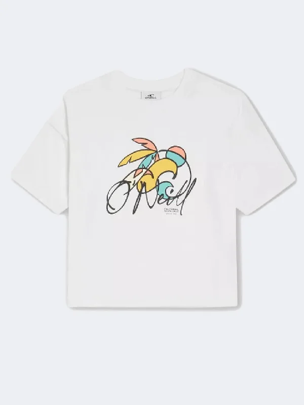 Music T-Shirt for Men-Oneill Addy Girls Beach T-Shirt Snow White