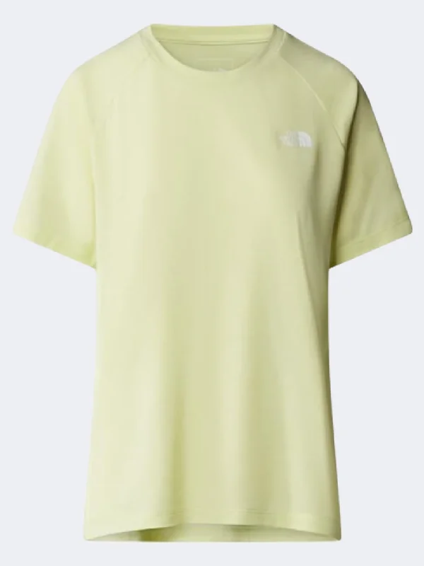 Tie Dye T-Shirt for Men-The North Face Foundation Women Hiking T-Shirt Astro Lime/Heather