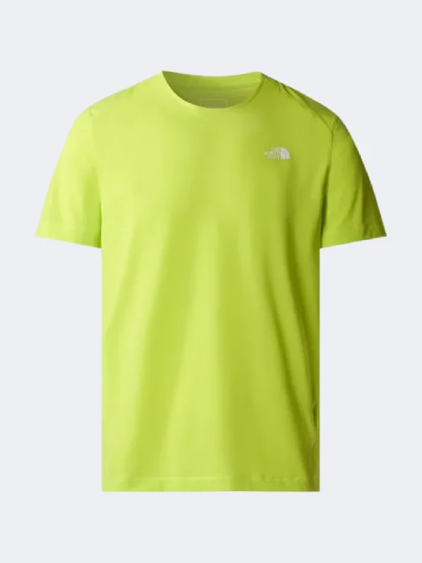 Vintage T-Shirt for Women-The North Face Lightning Alpine Men Hiking T-Shirt Fizz Lime