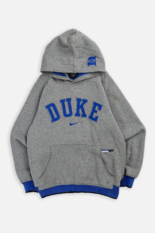 Long Sleeve Alien Shirts-Vintage Duke Nike Team Sweatshirt - S