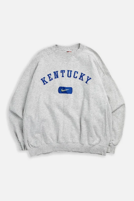 Long Sleeve Moisture Wicking Shirts-Vintage Kentucky Nike Team Sweatshirt - XL