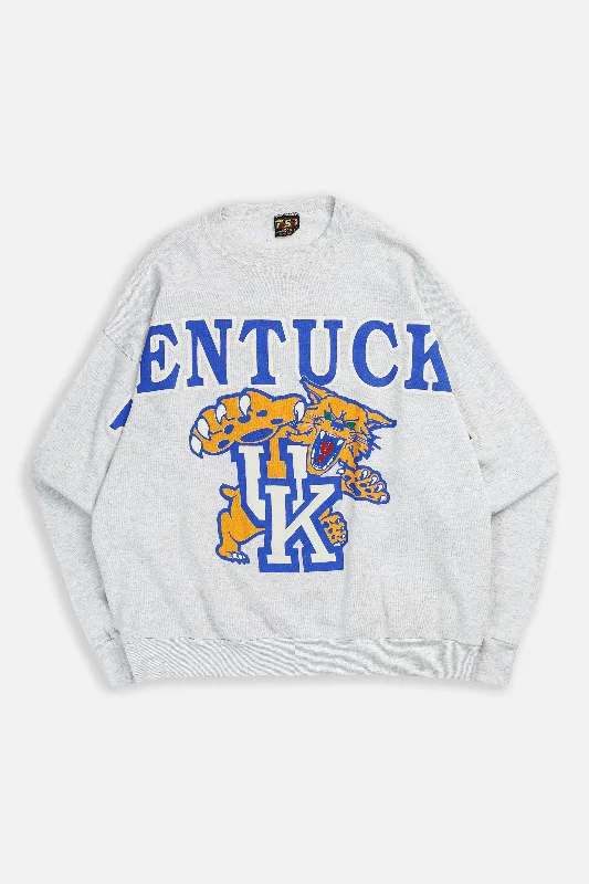 Long Sleeve Gym Shirts-Vintage Kentucky University Sweatshirt - XXL