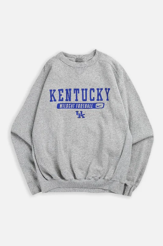 Long Sleeve T-Shirts for Men-Vintage Kentucky Wildcats Nike Sweatshirt - S