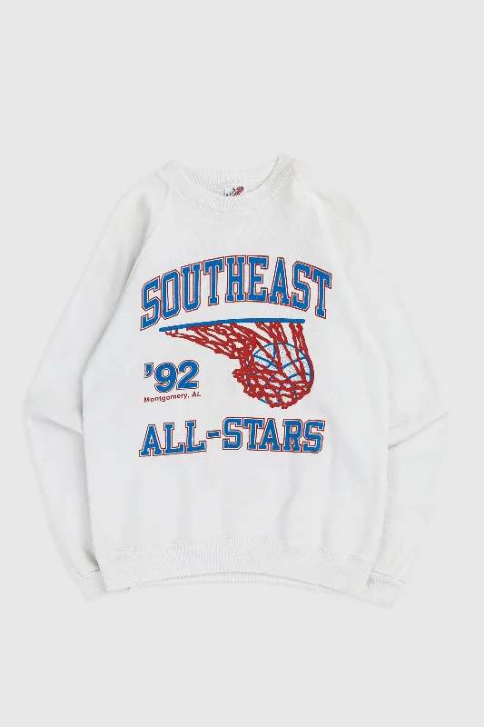 Long Sleeve Button Down Shirts-Vintage Southeast All-Stars Sweatshirt - Women's S