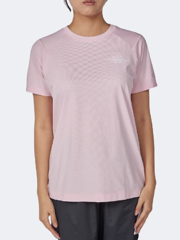 Winter T-Shirt for Men-Anta Camping Women Outdoor T-Shirt Pink