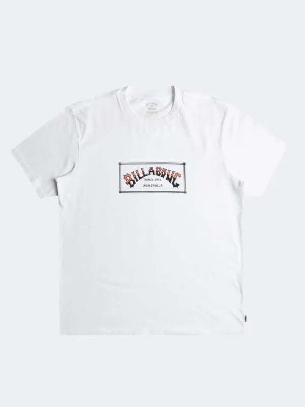 Tall T-Shirt for Women-Billabong Arch Men Lifestyle T-Shirt White