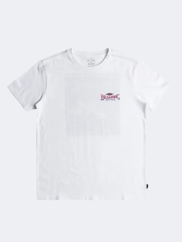 Festival T-Shirt for Men-Billabong Dreamy Place Boys Lifestyle T-Shirt White