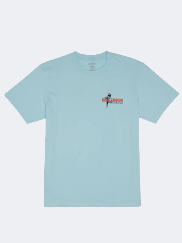 Oversized T-Shirt for Men-Billabong Lounge Boys Lifestyle T-Shirt Teal