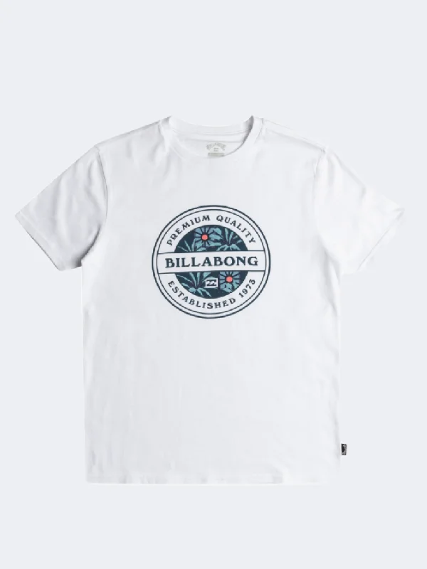 Travel T-Shirt for Men-Billabong Rotor Fill Boys Lifestyle T-Shirt White