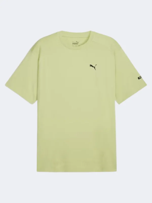 Luxury T-Shirt for Women-Puma Rad Cal Men Lifestyle T-Shirt Pistachio Green