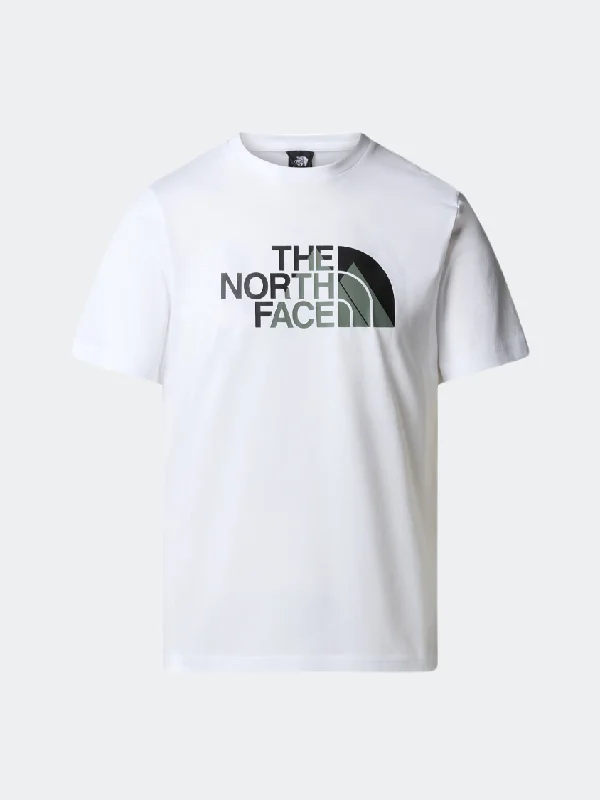 Thanksgiving T-Shirt for Men-The North Face Biner Graphic 1 Men Lifestyle T-Shirt White