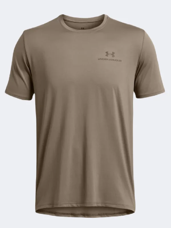 Business T-Shirt for Women-Under Armour Vanish Energy Men Training T-Shirt Taupe Dusk