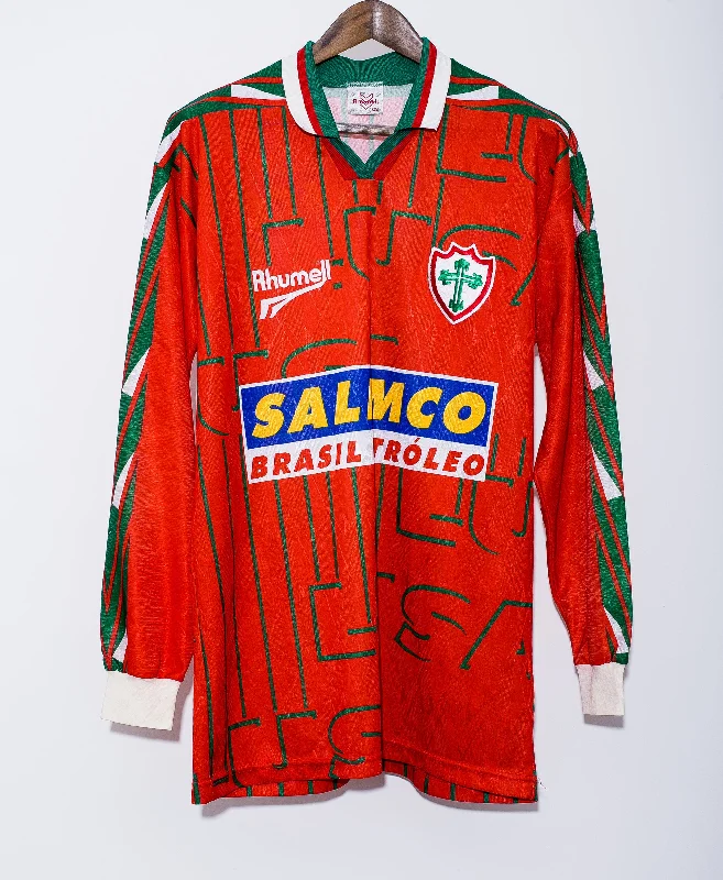 Long Sleeve Anime Shirts-1998 Portuguesa Home Long Sleeve ( L )