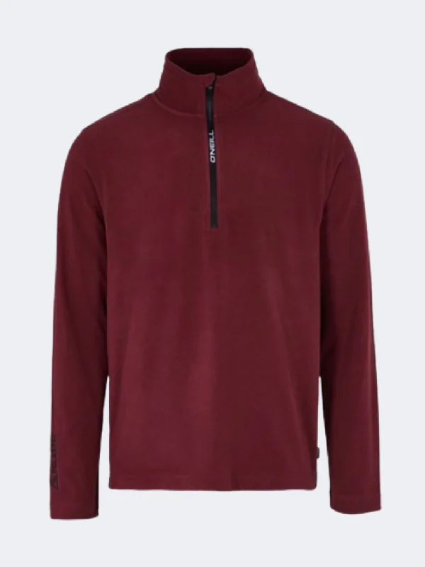 Long Sleeve Lightweight Shirts-ONeill JackS Men Skiing Long Sleeve Windsor Wine