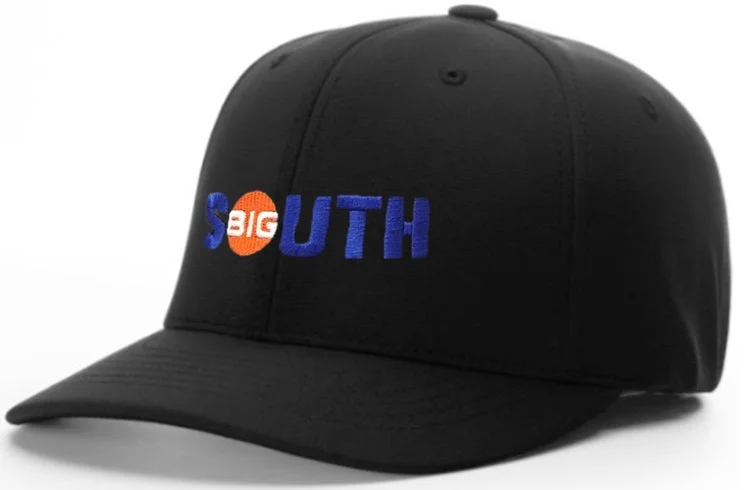 Party Hat for Men-Richardson Black 8-Stitch Base Umpire Hat (BIG SOUTH)