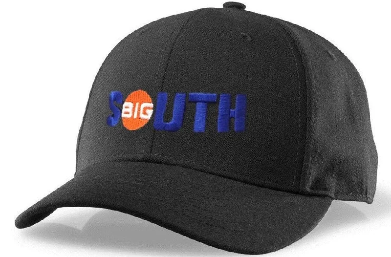 School Hat for Women-Richardson Black 6-Stitch Base Umpire Hat (BIG SOUTH)