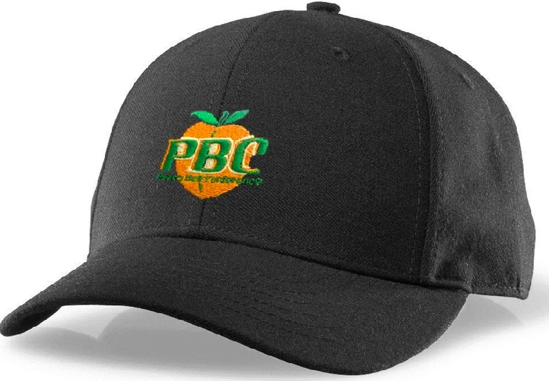 Promotional Hat for Women-Richardson Black 6-Stitch Base Umpire Hat (PBC)