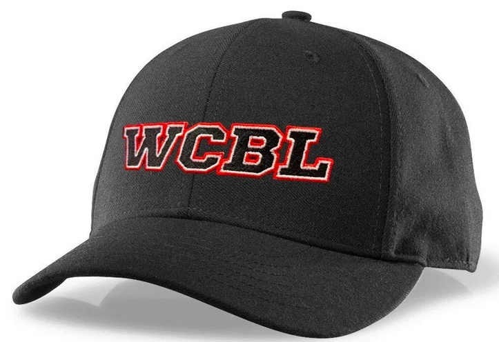 Personalized Hat for Women-Richardson Black 6-Stitch Base Umpire Hat (WCBL)