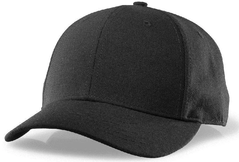 Holiday Hat for Women-Richardson Black 6-Stitch Base Umpire Hat