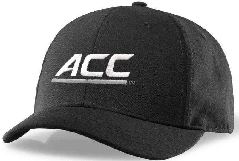 Designer Hat for Men-Richardson Black 4-Stitch Combo Umpire Hat (ACC)