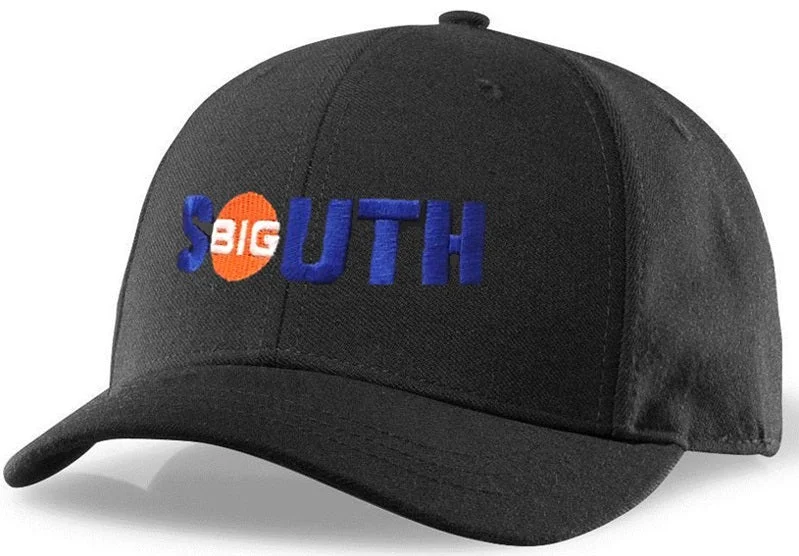 Elegant Hat for Men-Richardson Black 4-Stitch Combo Umpire Hat (BIG SOUTH)