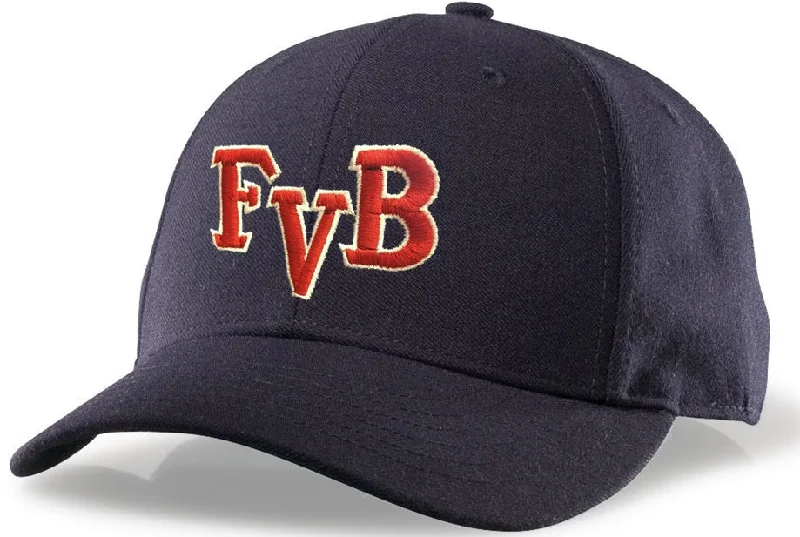 Basketball Team Hat-Richardson Navy 6-Stitch Base Umpire Hat (FVB)