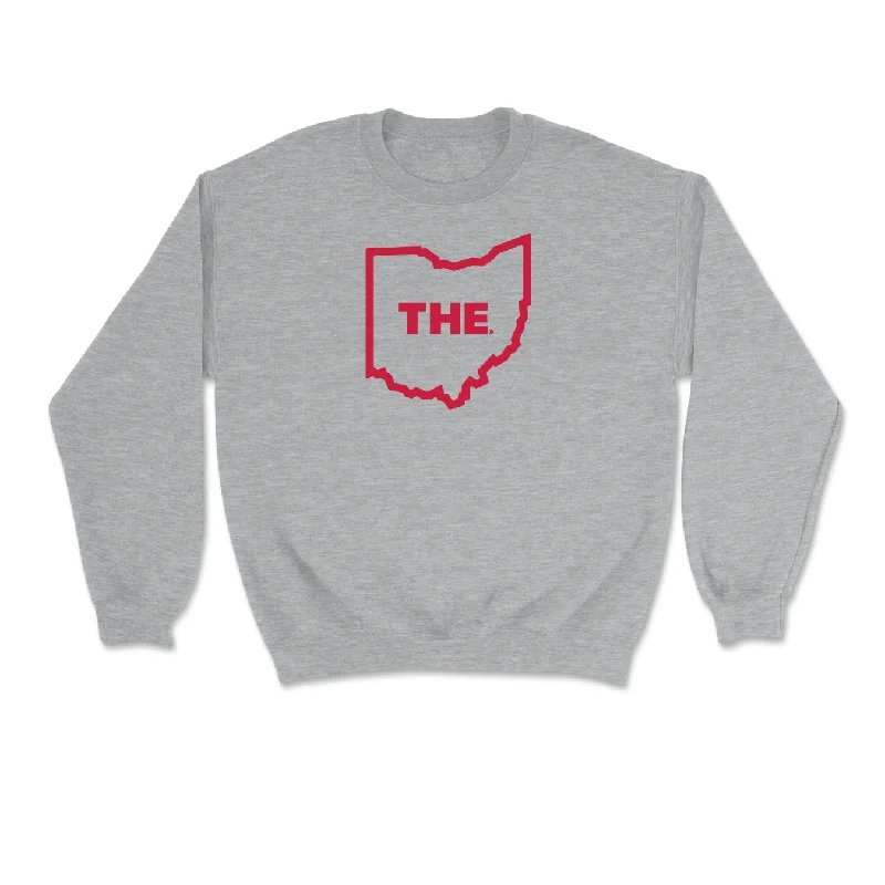 Long Sleeve Christmas Shirts-Sport Grey Men's Volleyball The Crew - Jacob Pasteur