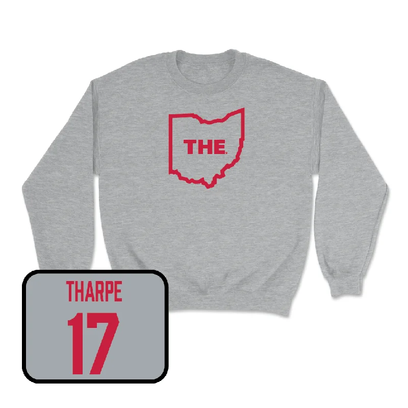 Long Sleeve Mother's Day Shirts-Sport Grey Men's Volleyball The Crew - Tyler Tharpe