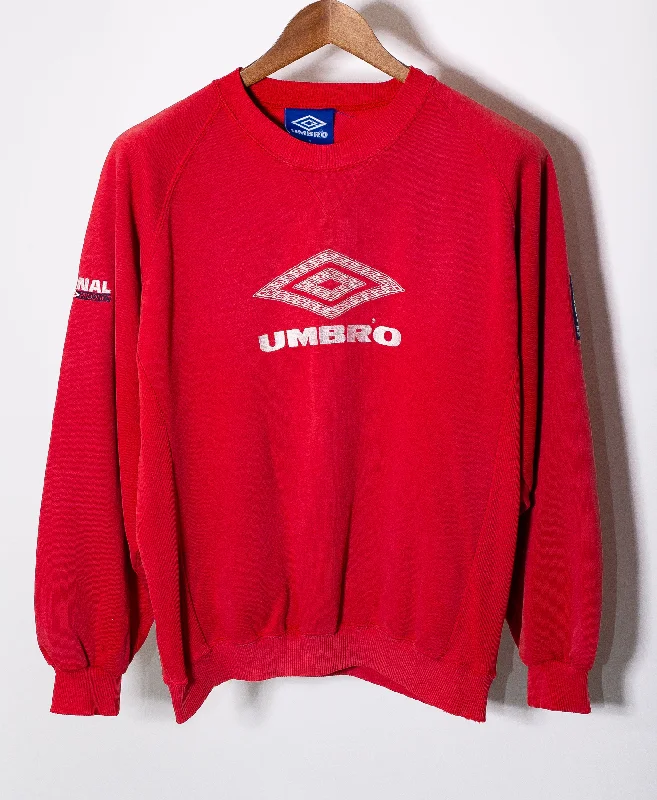 Long Sleeve Classic Shirts-Umbro Long Sleeve Vintage Crewneck (S)