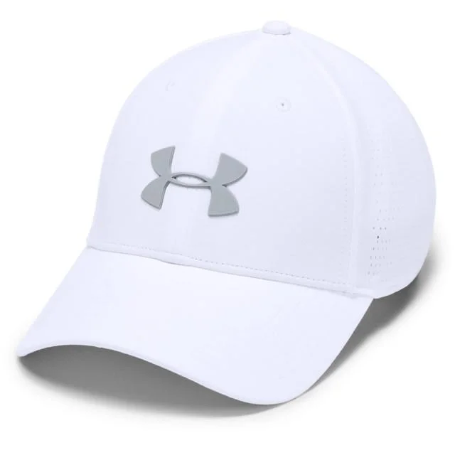 Resort Hat for Men-Under Armour Men's Golf 1328670-100 Driver 3.0 Cap White