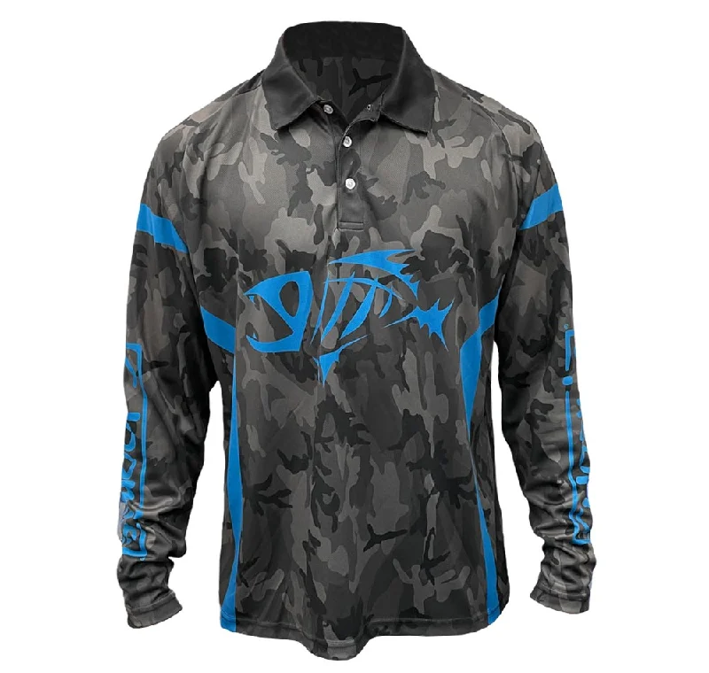 Long Sleeve Parent-Child Shirts-G Loomis Camo Sublimated Mens Fishing Shirt