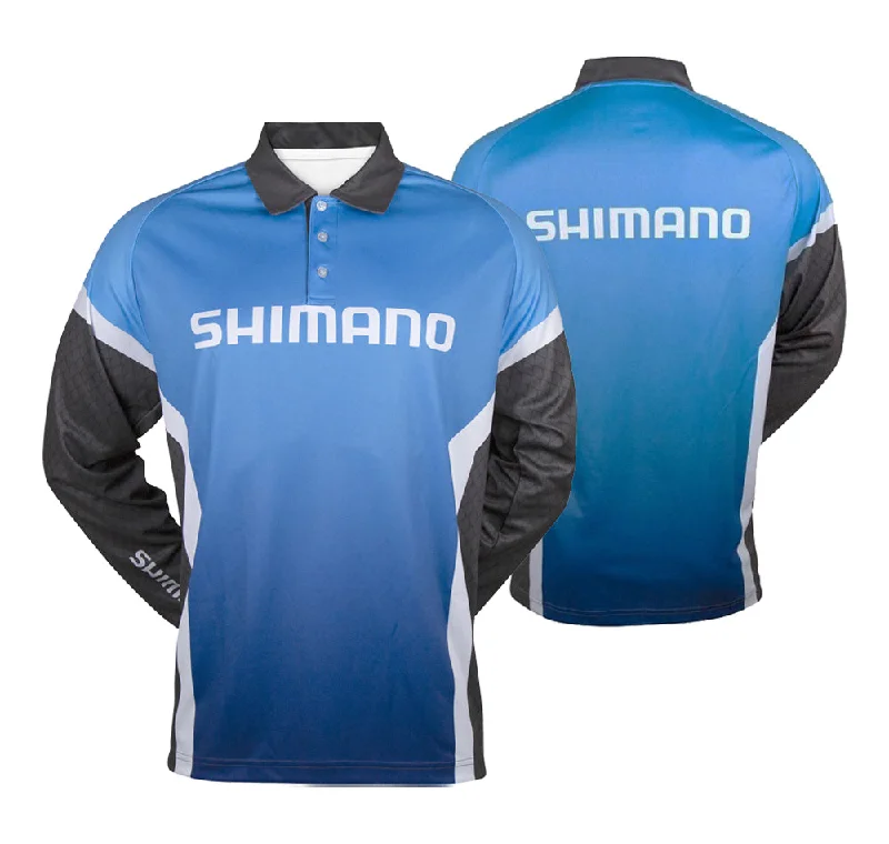 Long Sleeve Labor Day Shirts-Shimano Corporate Sublimated 2.0 Fishing Shirt