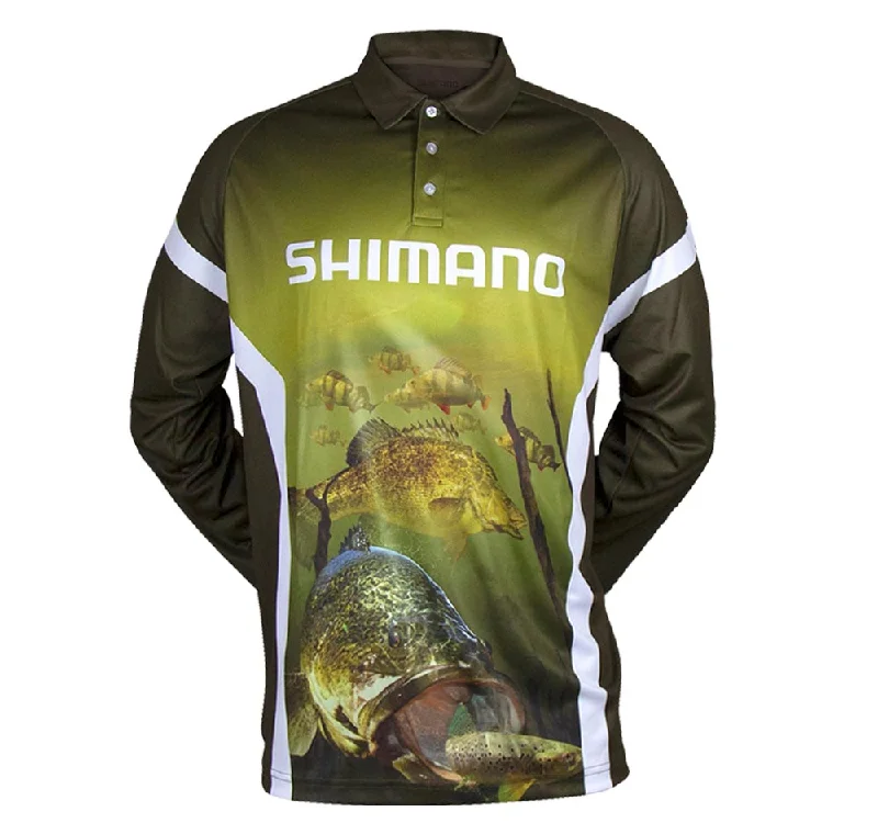 Long Sleeve Father’s Day Shirts-Shimano Native Southern Sublimated Fishing Shirt